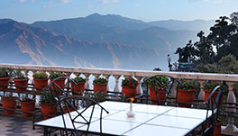 Hotel Vishnu Palace, Mussoorie-himalayan-view